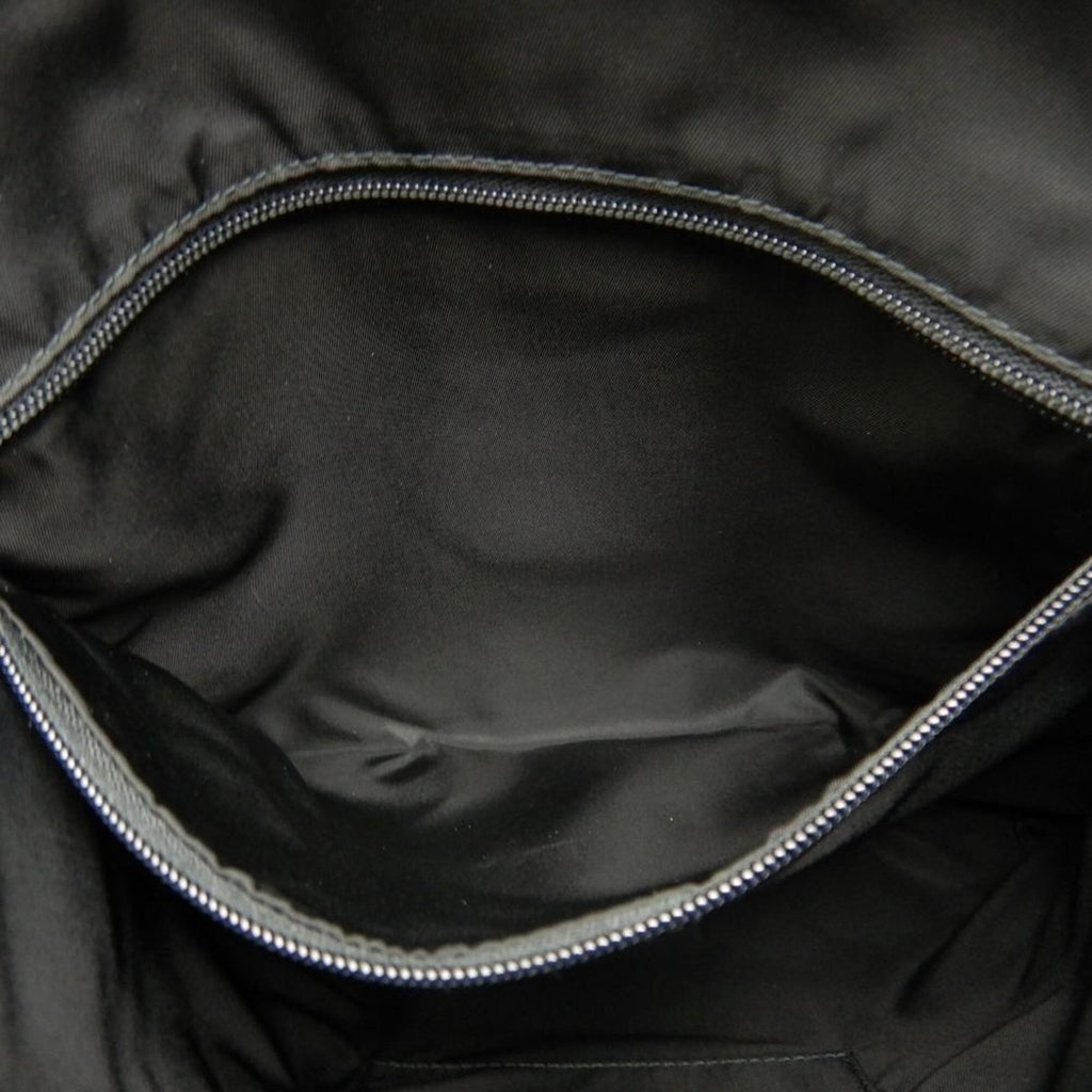 Gucci Black Canvas Leather Shoulder Bag (Pre-Owned)
