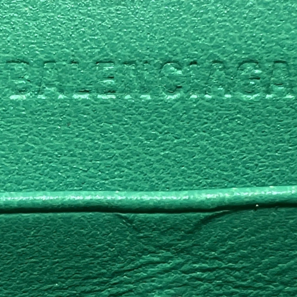 Balenciaga Black Leather Long Wallet (Bi-Fold)