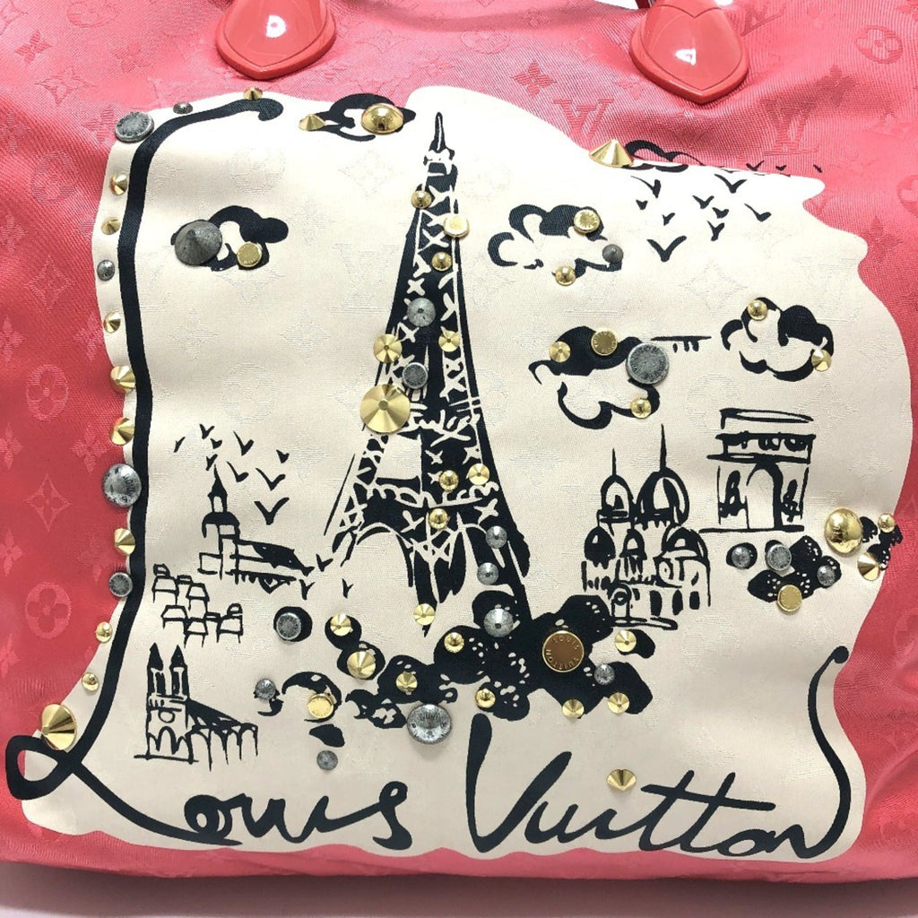 Louis Vuitton Pink Nylon Tote Bag