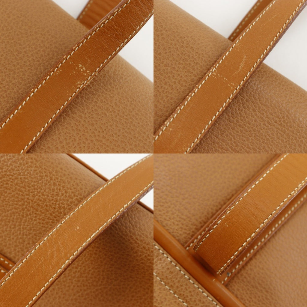 Gucci Brown Leather Tote Bag (Pre-Owned)