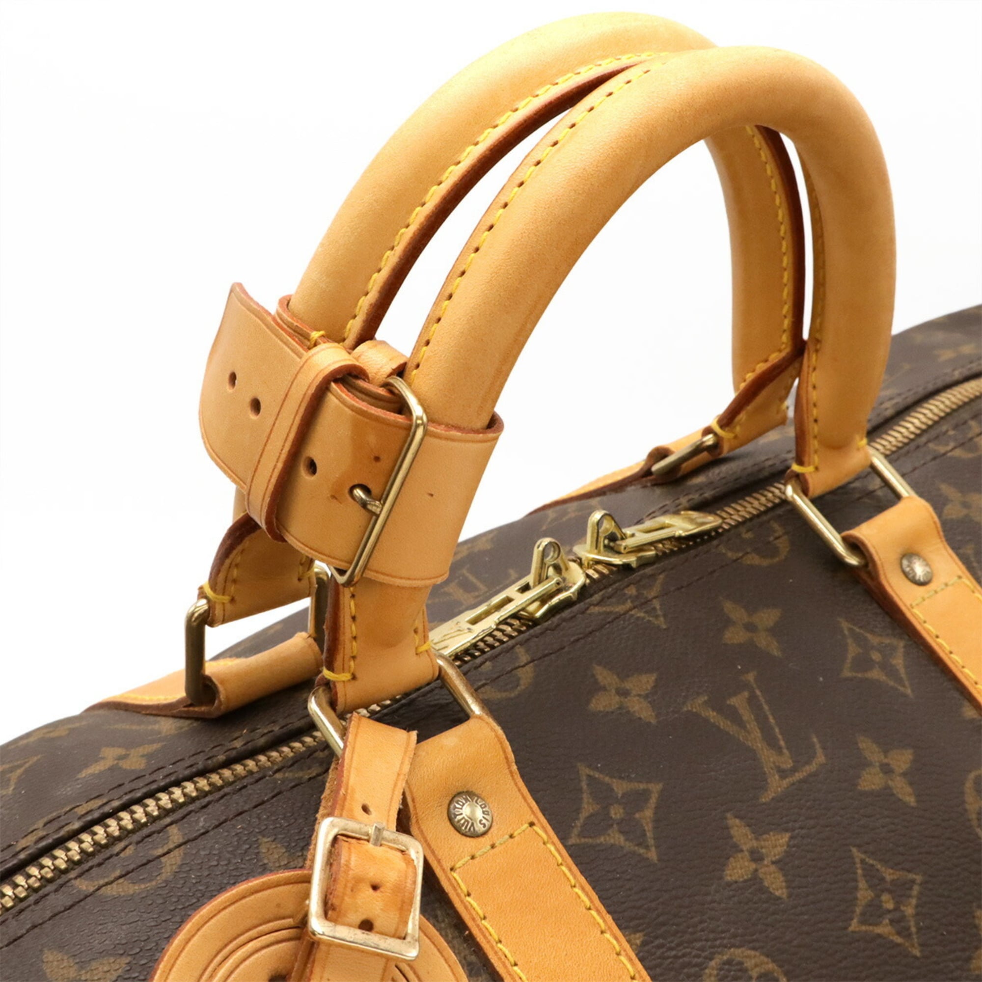 Louis Vuitton Brown Monogram Canvas Boston Bag Shoulder Bag