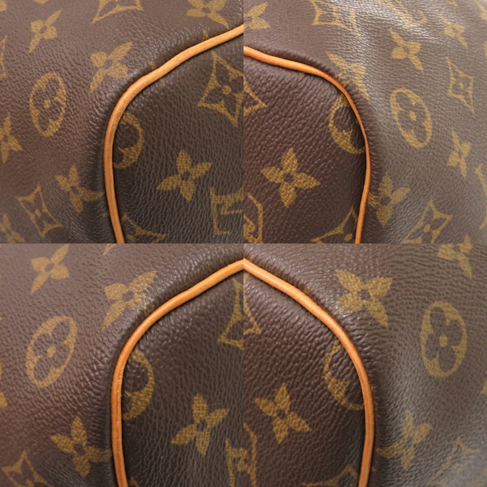 Louis Vuitton Brown Monogram Boston Bag