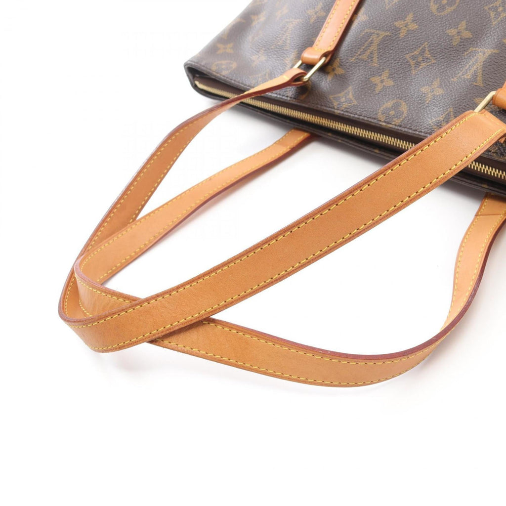 Louis Vuitton Brown Coated Canvas Pvc Leather Monogram Tote Bag