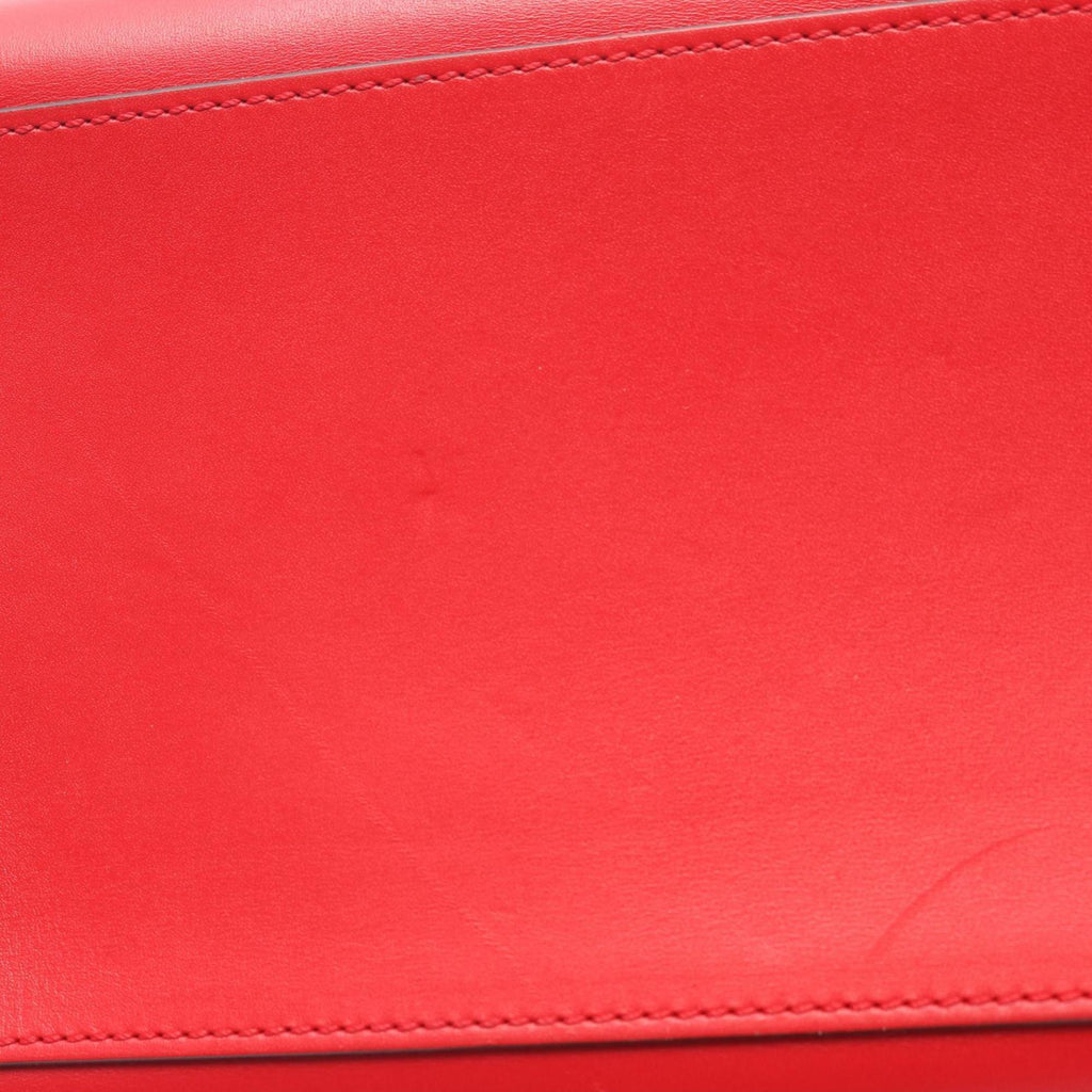 Louis Vuitton Red Color Leather Handbag