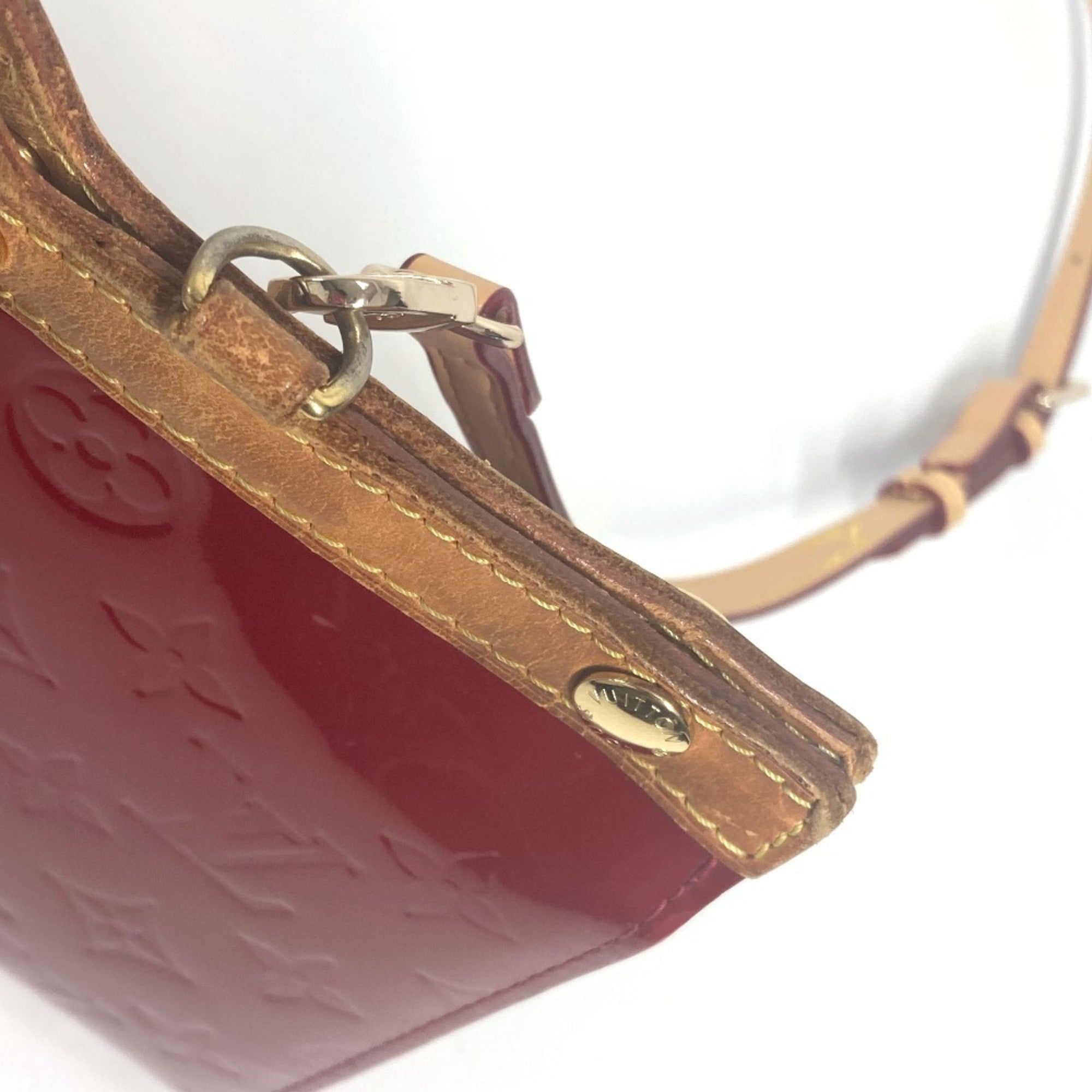 Louis Vuitton Monogram Vernis Red Color Monogram Vernis Handbag