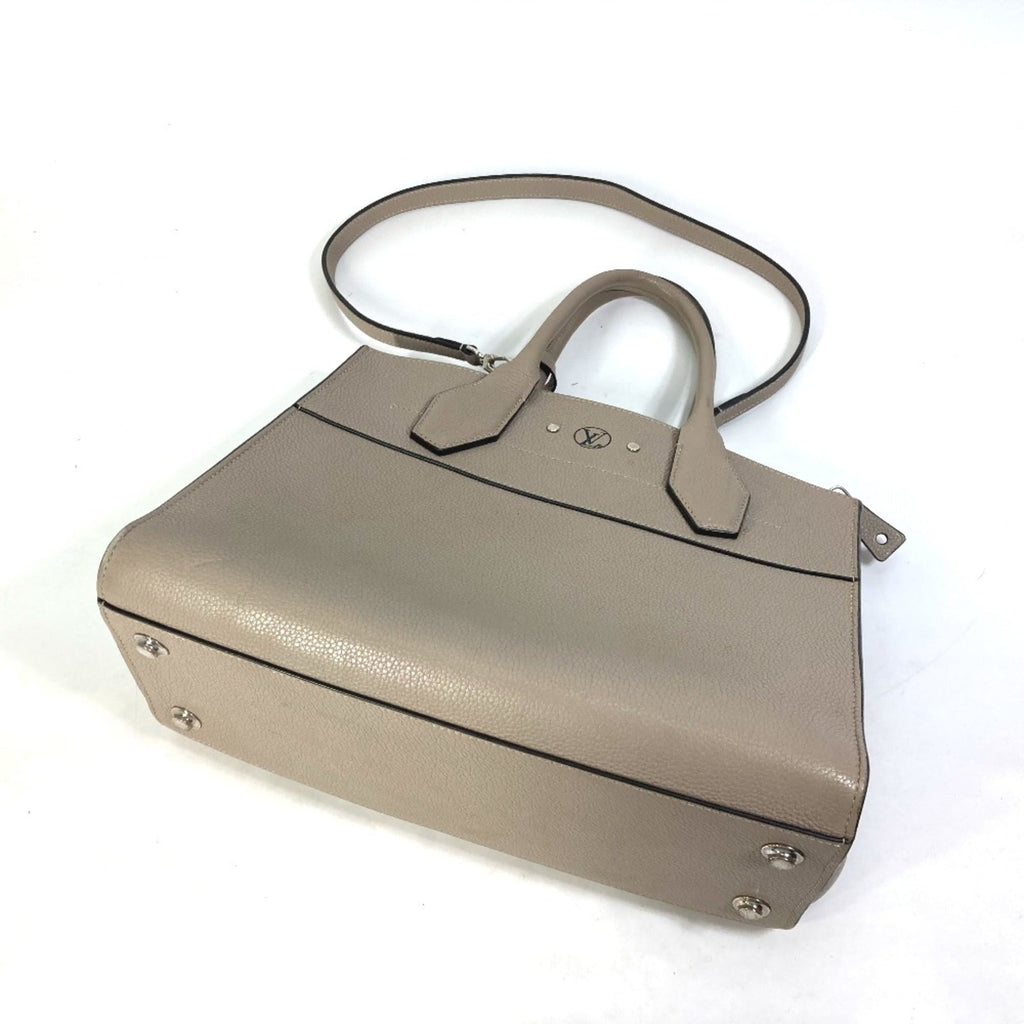Louis Vuitton Gray Leather Handbag