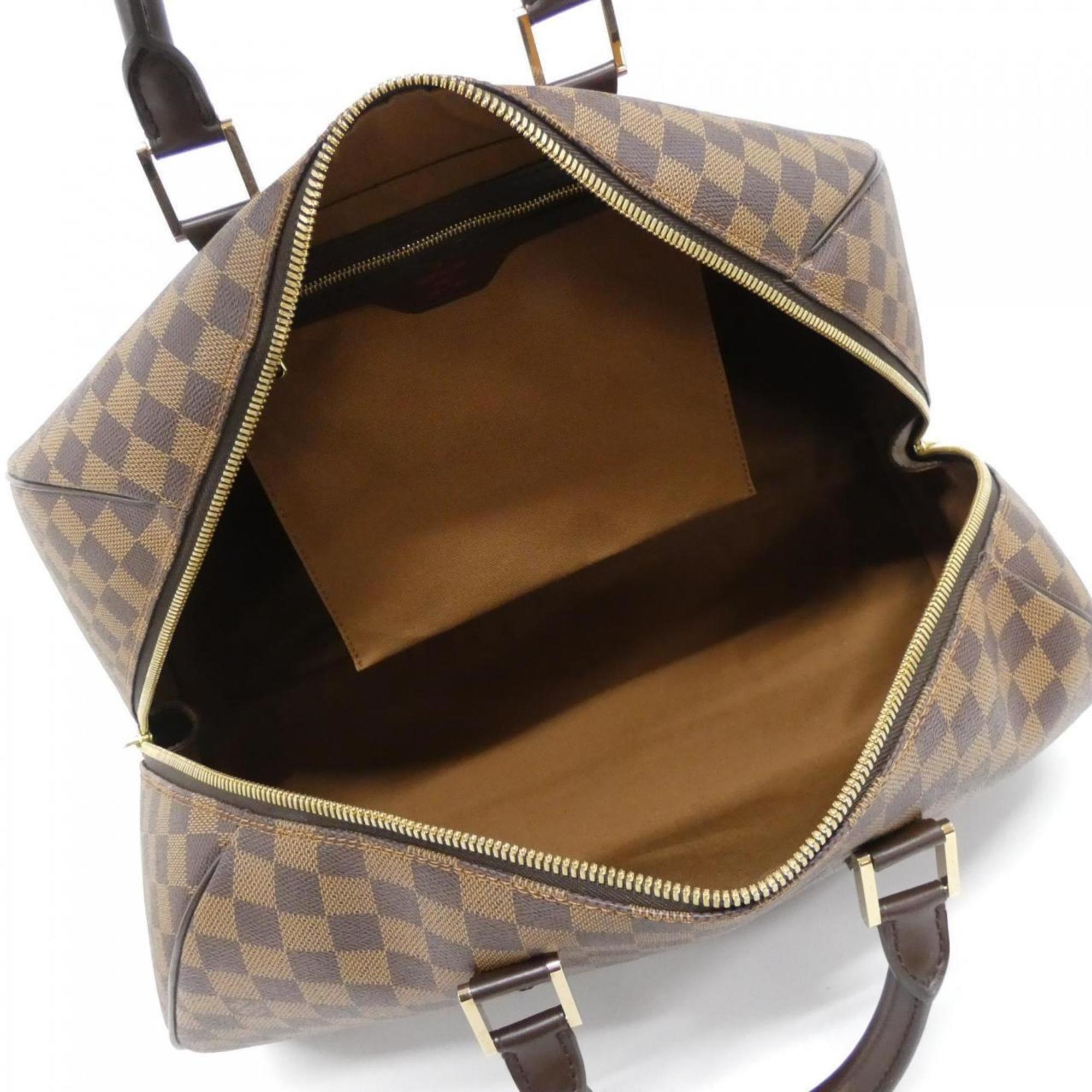 Louis Vuitton Ebene Coated Canvas Boston Bag