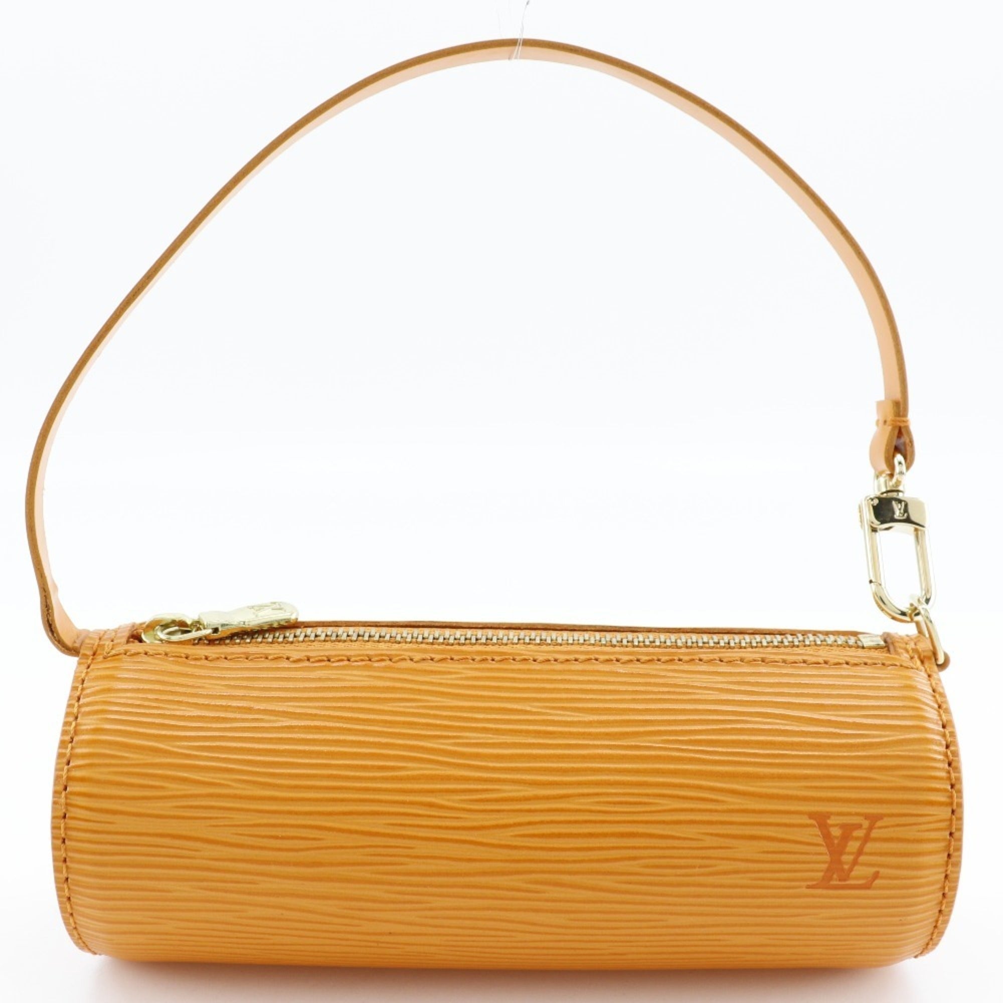 Louis Vuitton Orange Epi Leather Handbag