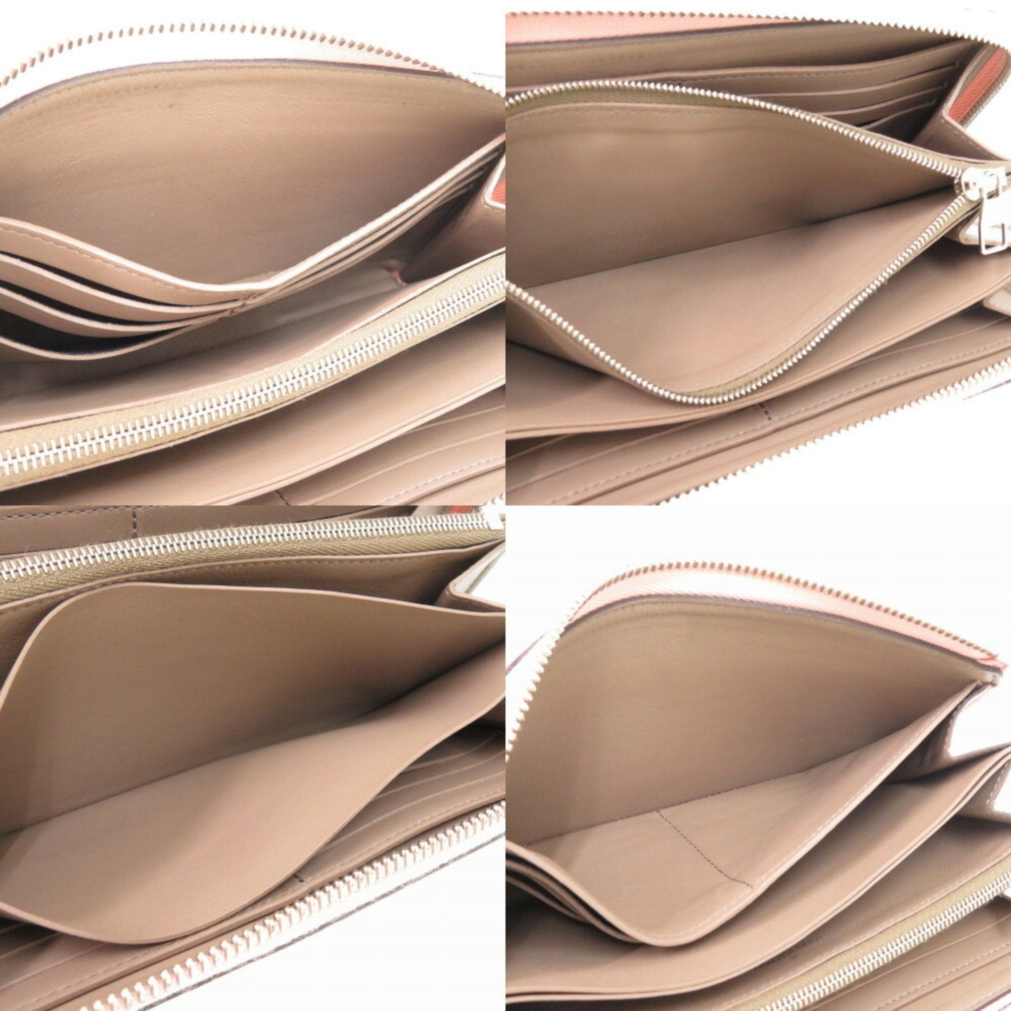 Louis Vuitton Magnolia Pink Leather Long Wallet