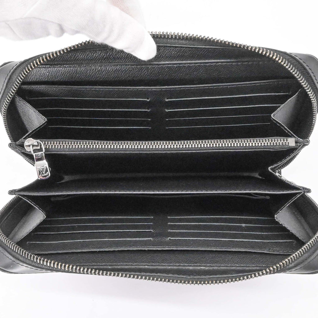 Louis Vuitton Black Monogram Eclipse Monogram Eclipse Long Wallet