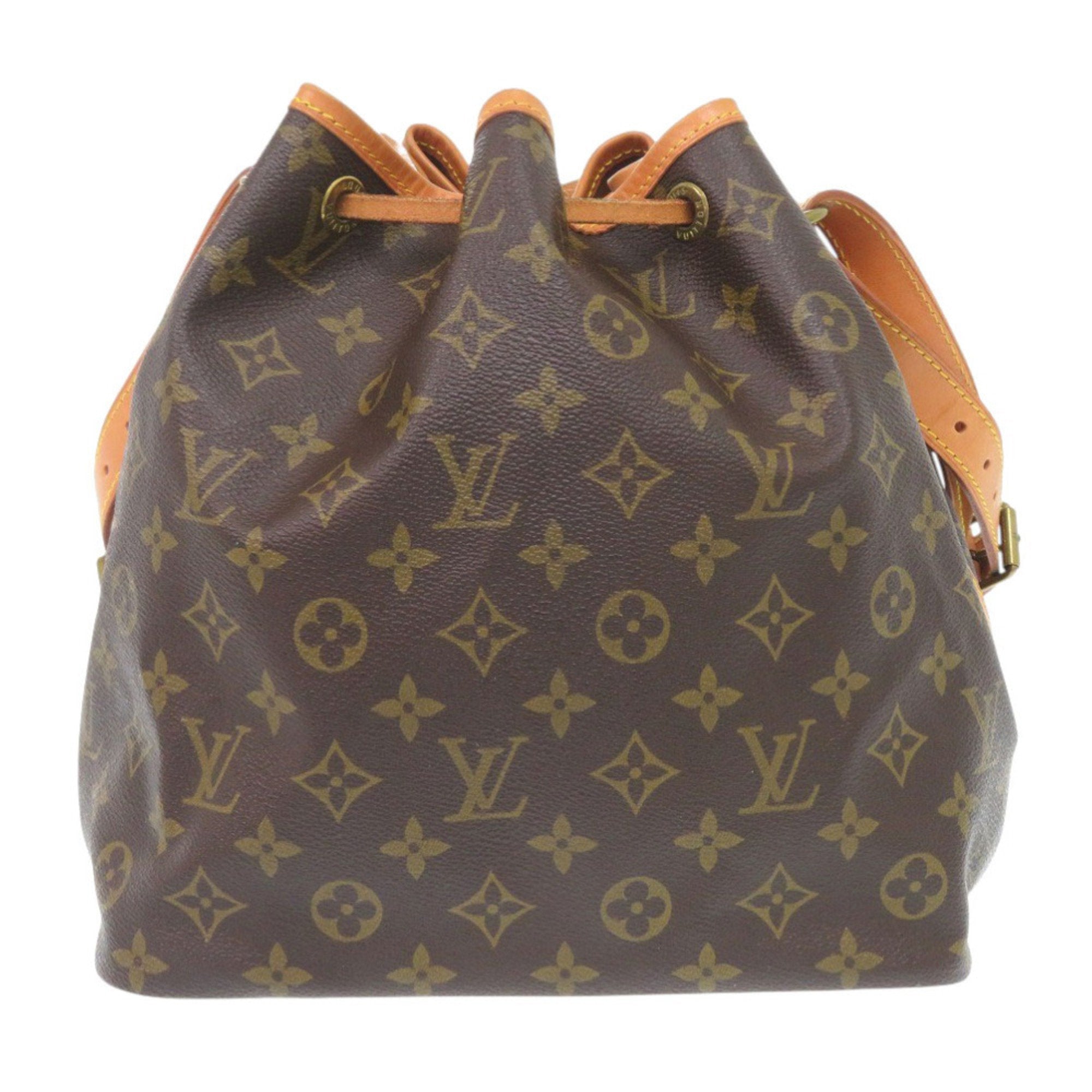 Louis Vuitton Brown Monogram Canvas Shoulder Bag