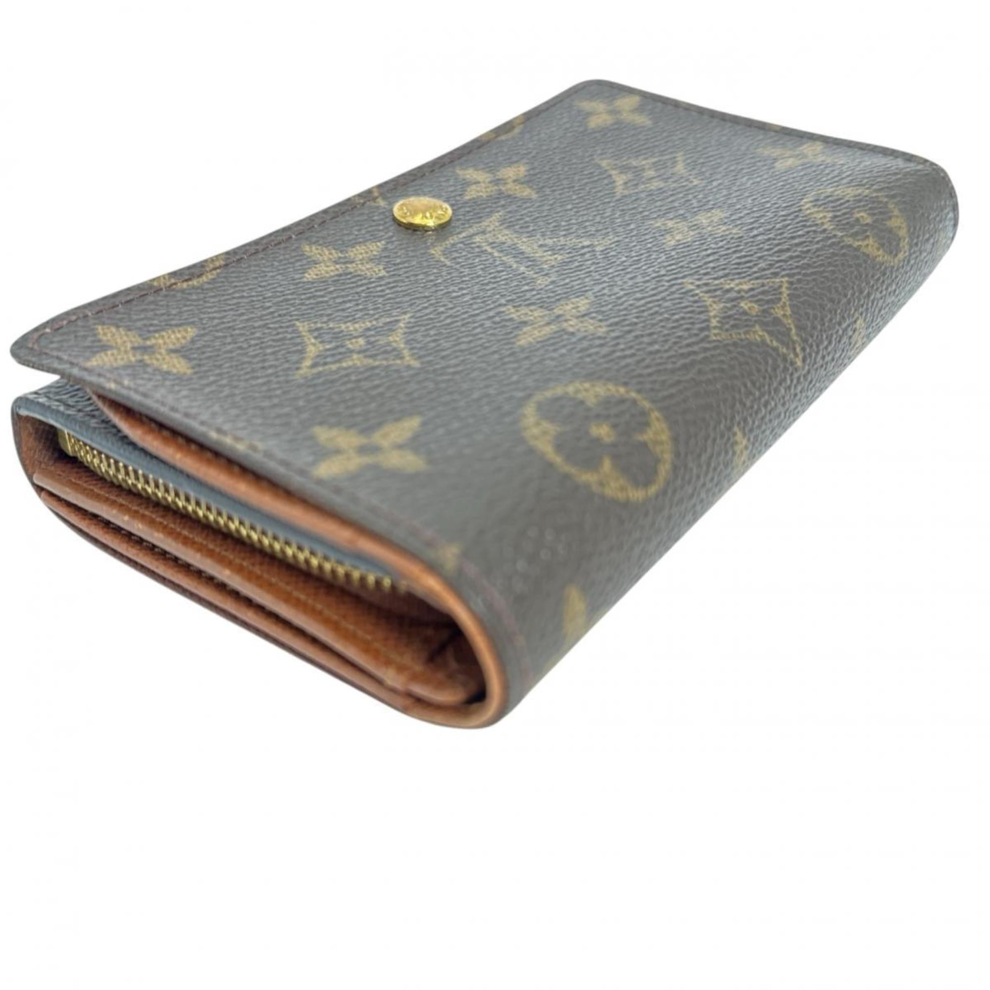 Louis Vuitton Brown Monogram Canvas Wallet