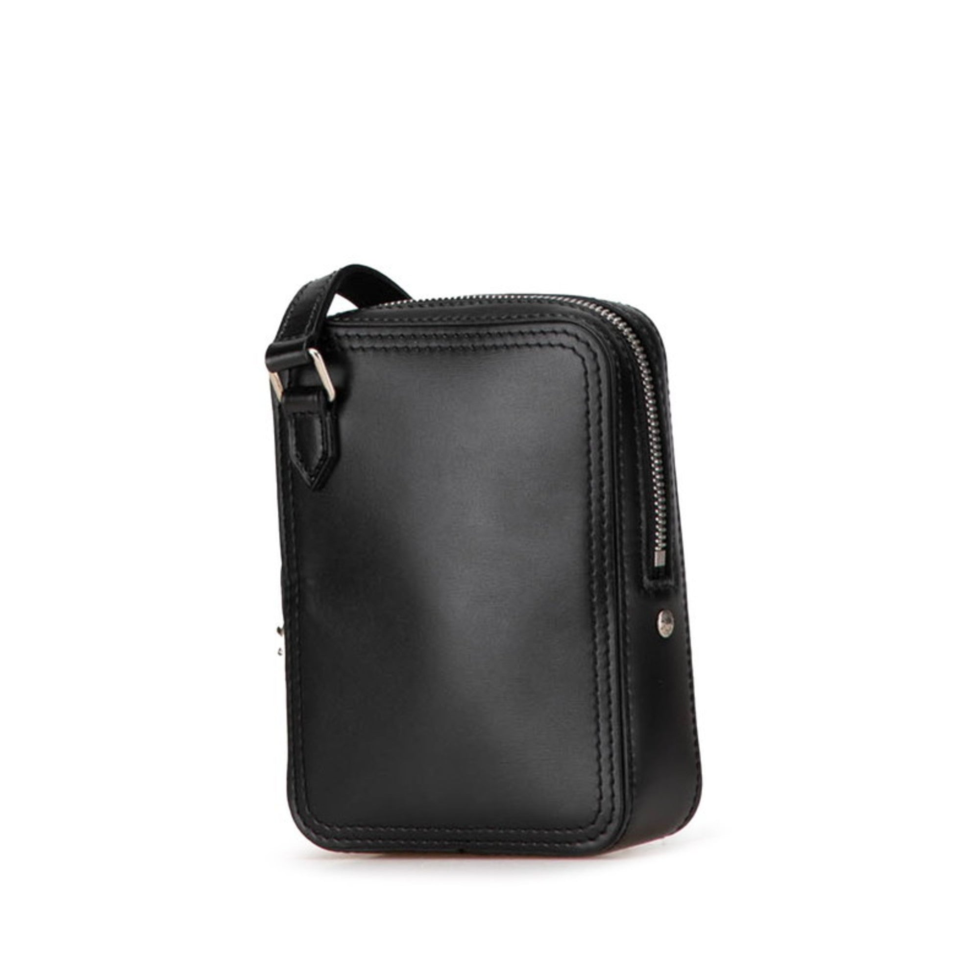 Louis Vuitton Black Leather Shoulder Bag
