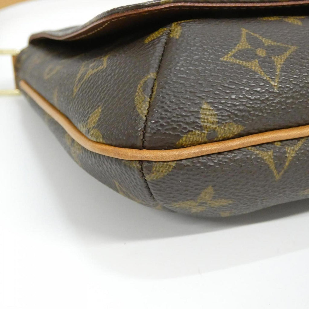 Louis Vuitton Marron Coated Canvas Shoulder Bag