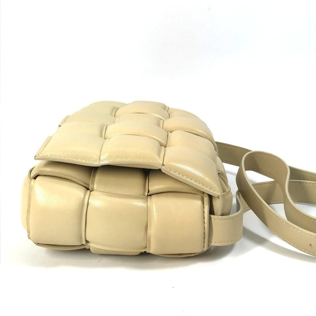 Bottega Veneta Beige Leather Shoulder Bag