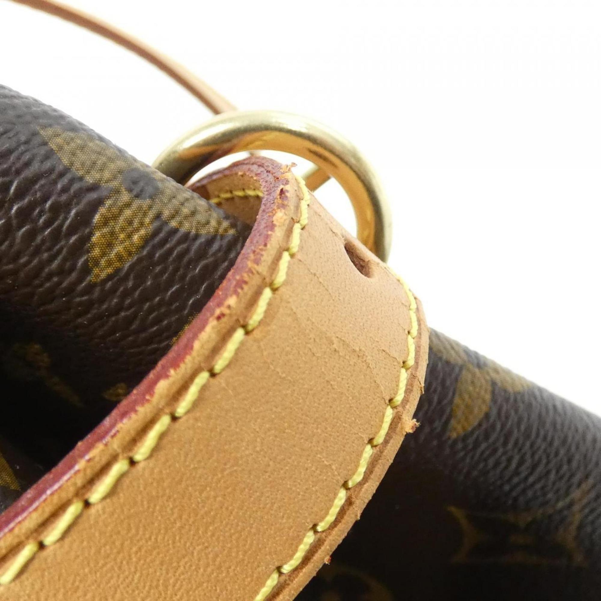 Louis Vuitton Marron Coated Canvas Shoulder Bag