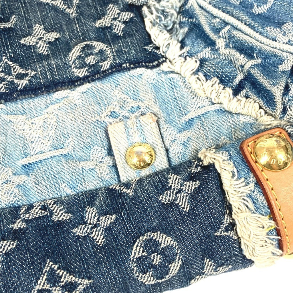Louis Vuitton Monogram Denim Blue Monogram Denim Messenger Bag Shoulder Bag