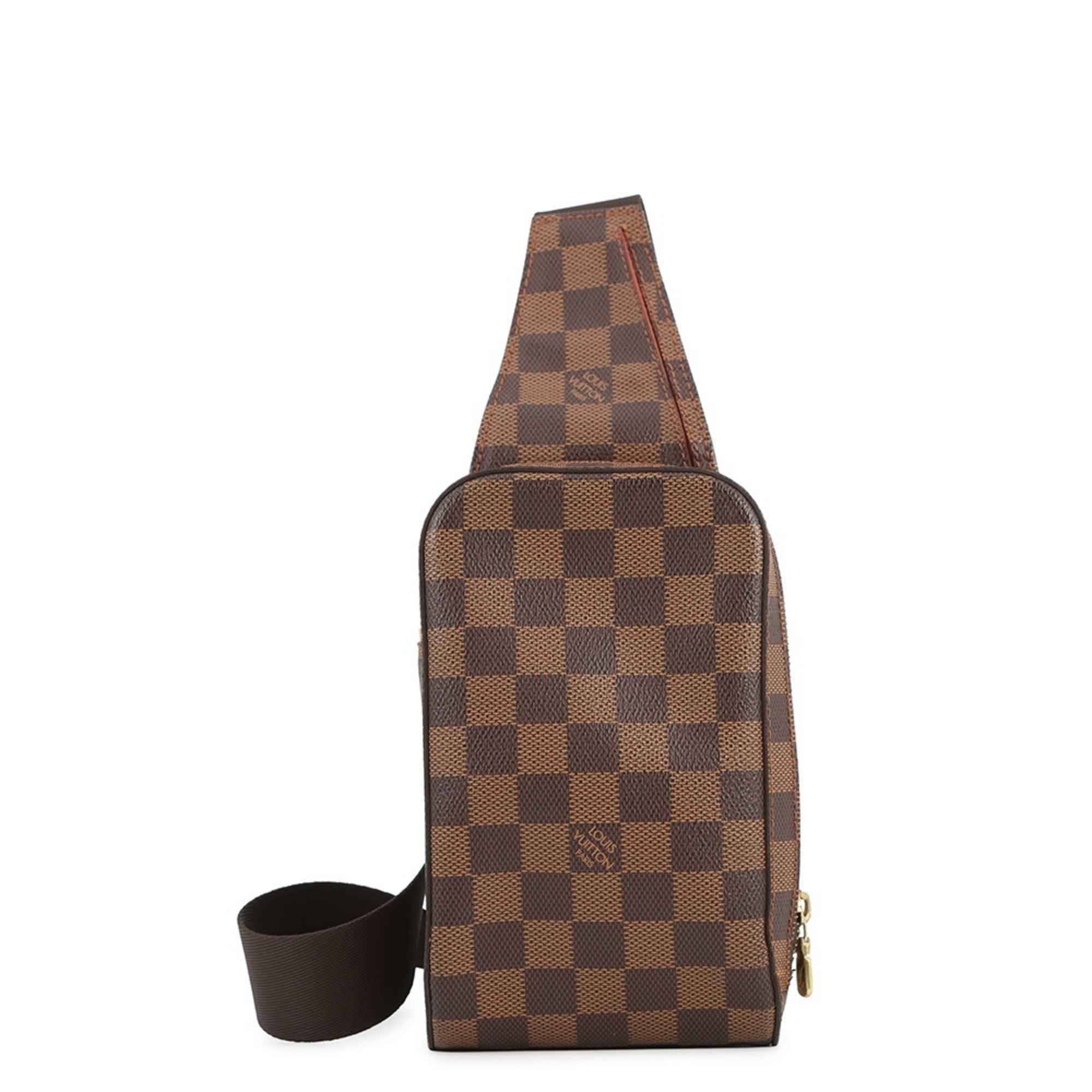 Louis Vuitton Damier Brown Ebene Damier Canvas Fanny Pack Shoulder Bag Sling Bag