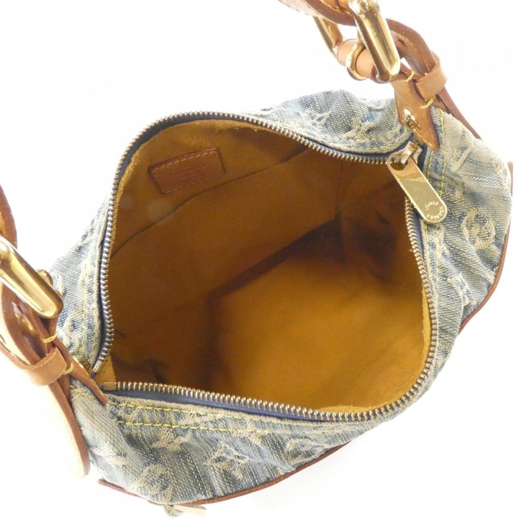Louis Vuitton Blue Denim Canvas Shoulder Bag