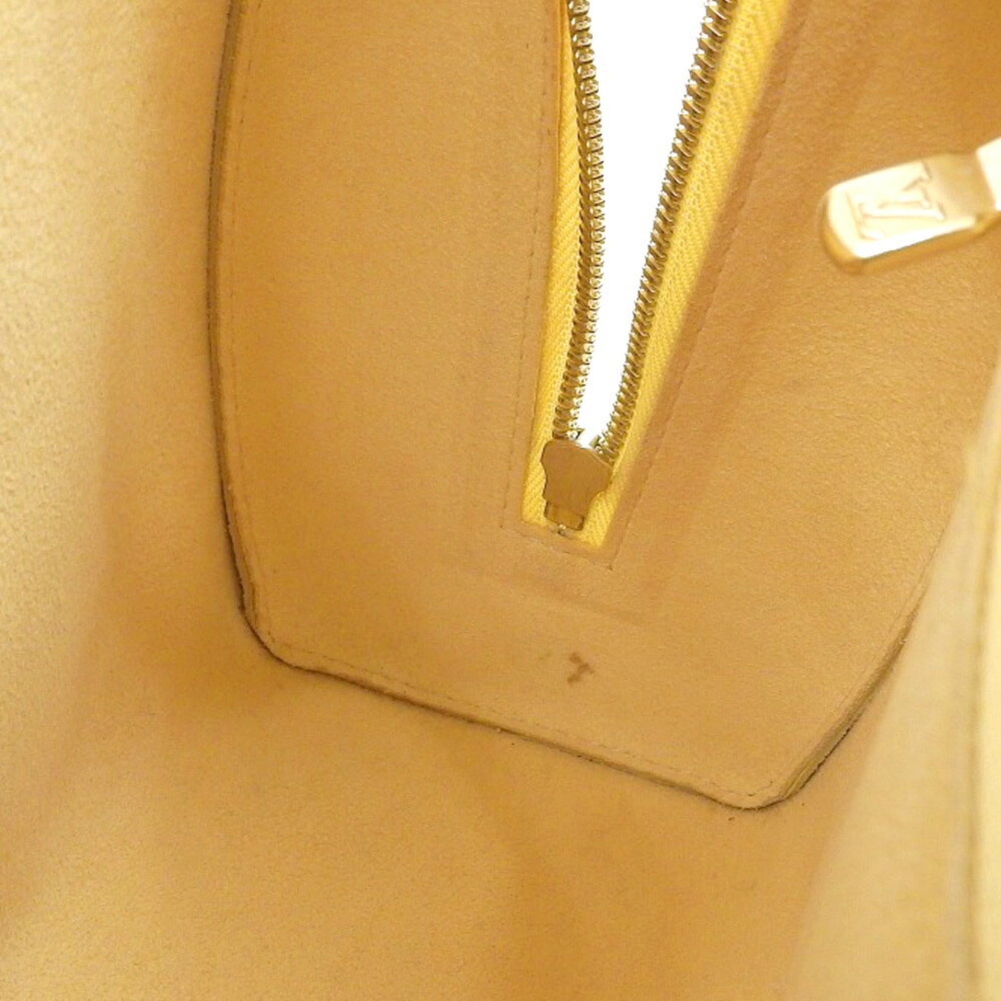 Louis Vuitton Epi Ponneuf Handbag Shoulder Bag Vanilla M5205A