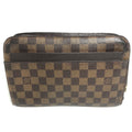 Louis Vuitton Brown Damier Canvas Ebene Damier Canvas Clutch Bag Pouch