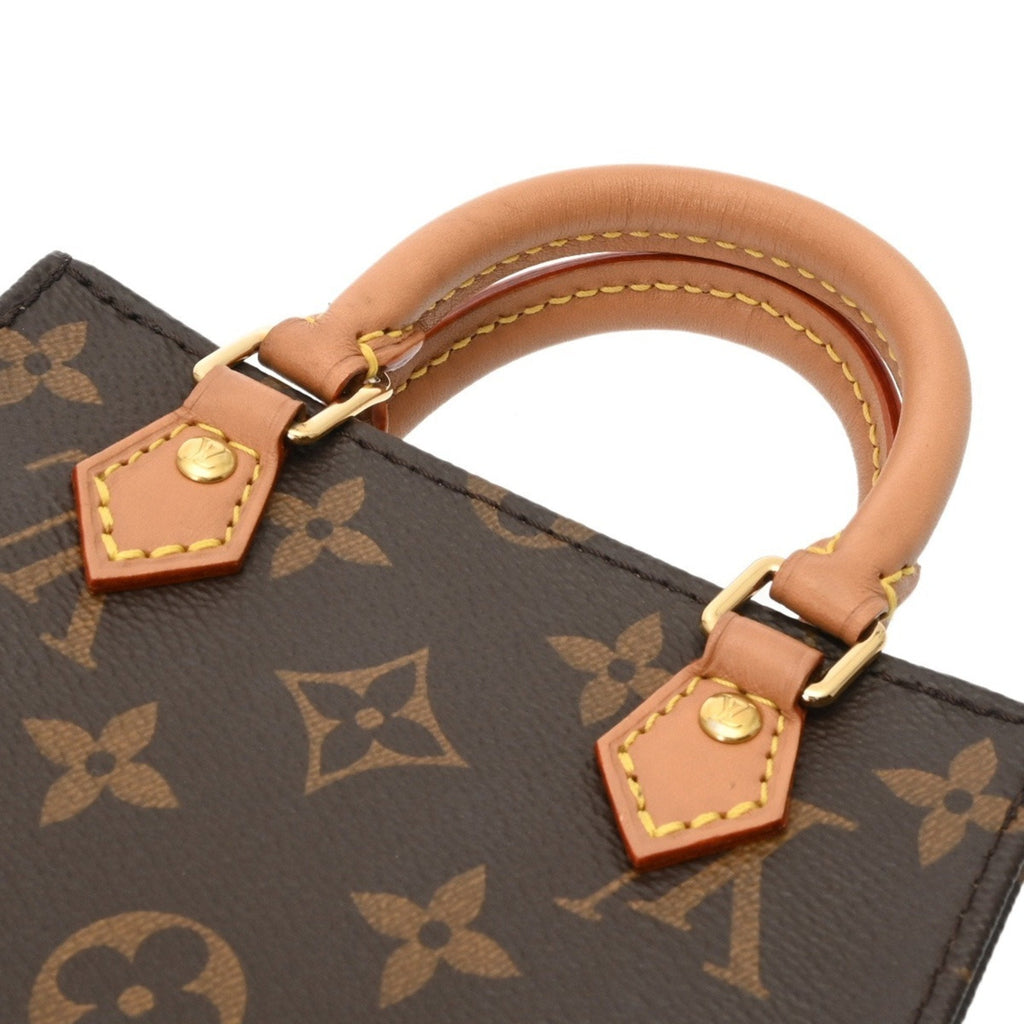 Louis Vuitton Brown Monogram Canvas Handbag