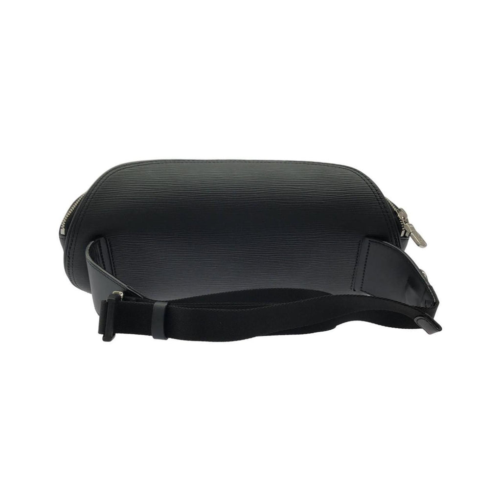 Louis Vuitton Black Coated Canvas Leather Shoulder Bag