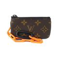 Louis Vuitton Marron Coated Canvas Coin Purse/Coin Case