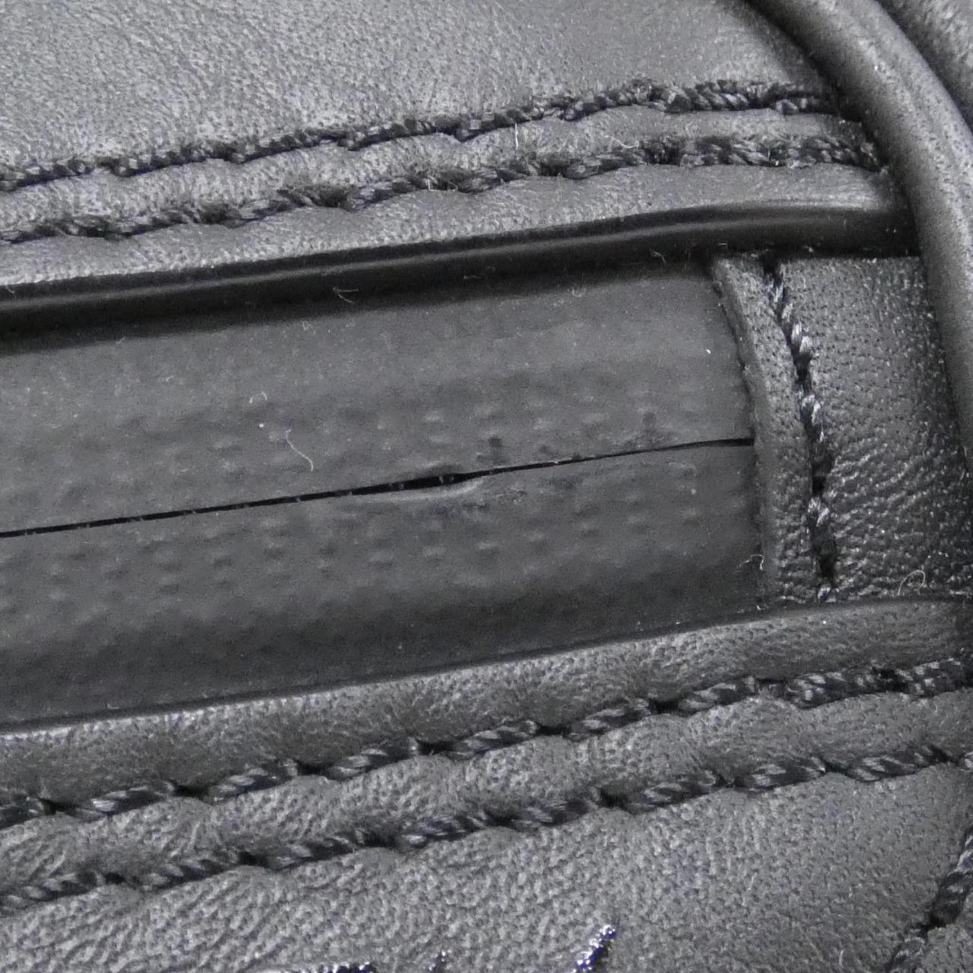Louis Vuitton Black Gris Nylon Shoulder Bag