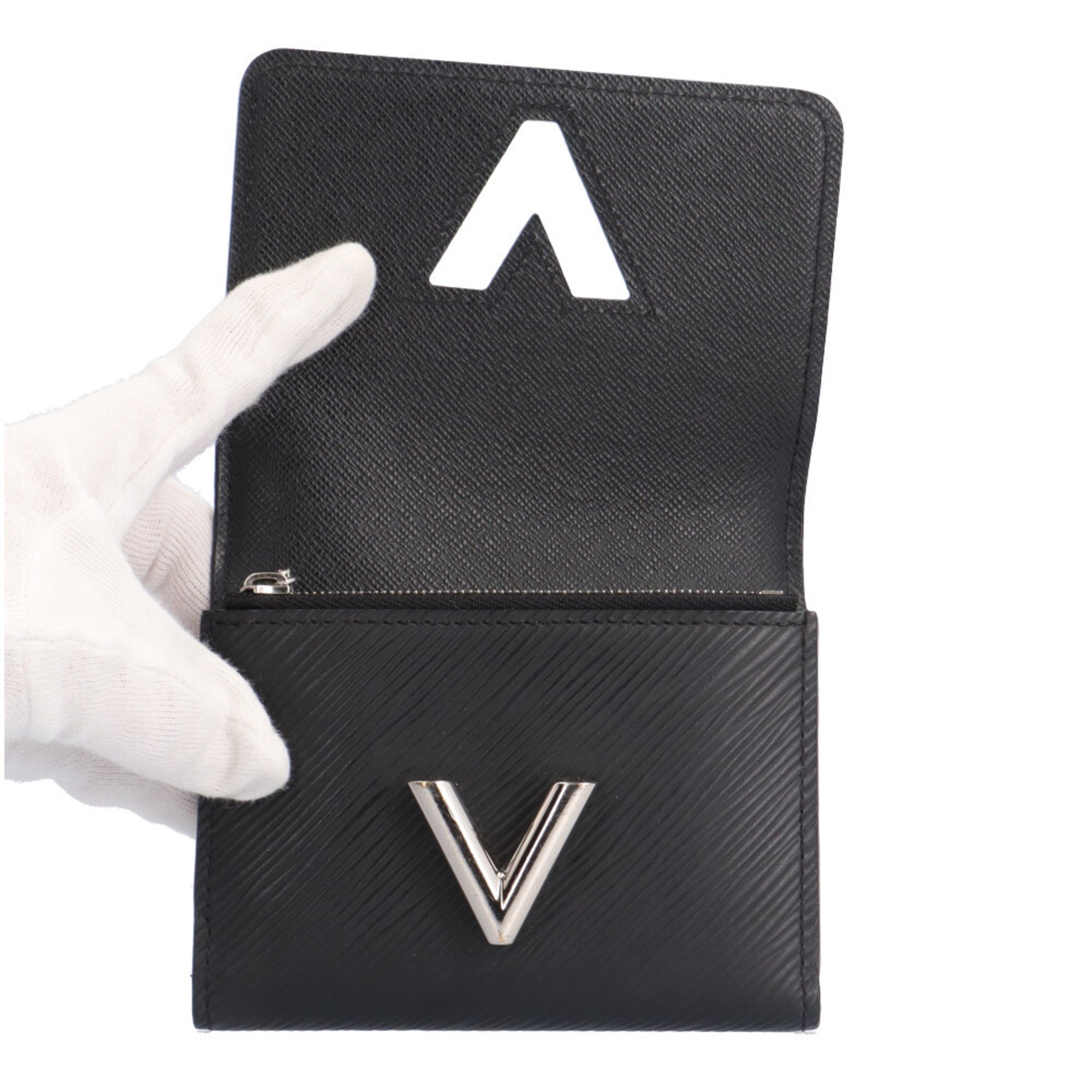 Louis Vuitton Black Epi Leather Wallet (Tri-Fold)
