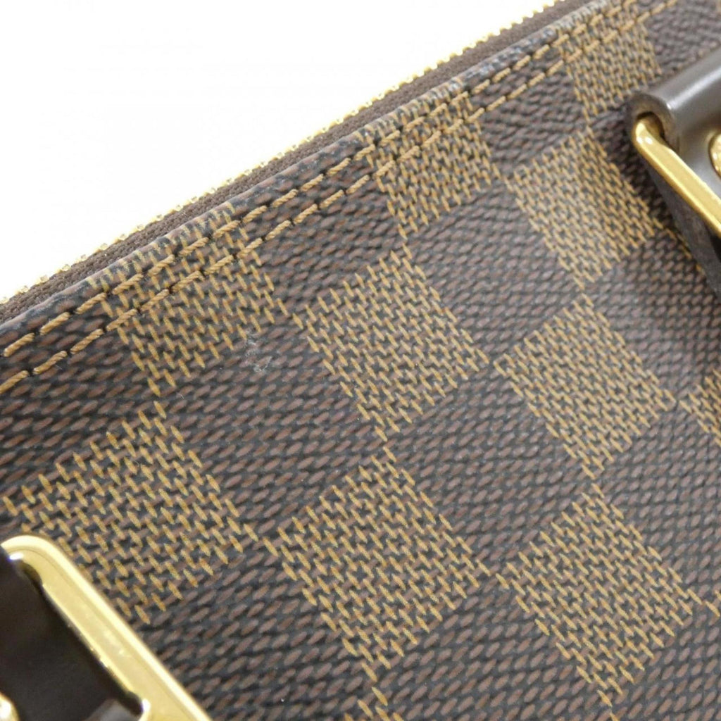 Louis Vuitton Brown Coated Canvas Handbag