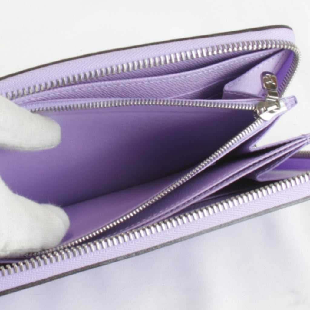 Louis Vuitton Purple Epi Leather Long Wallet
