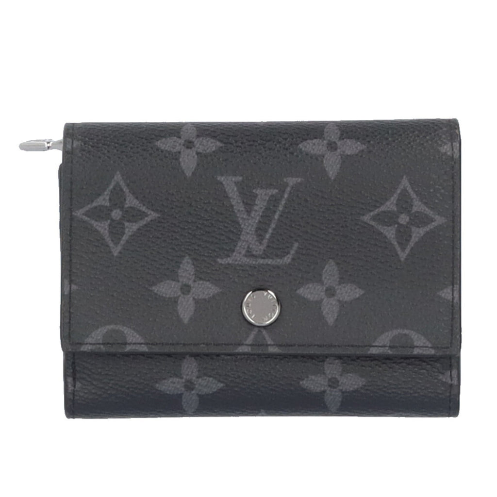 Louis Vuitton Black Monogram Eclipse Wallet (Tri-Fold)
