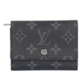 Louis Vuitton Black Monogram Eclipse Wallet (Tri-Fold)