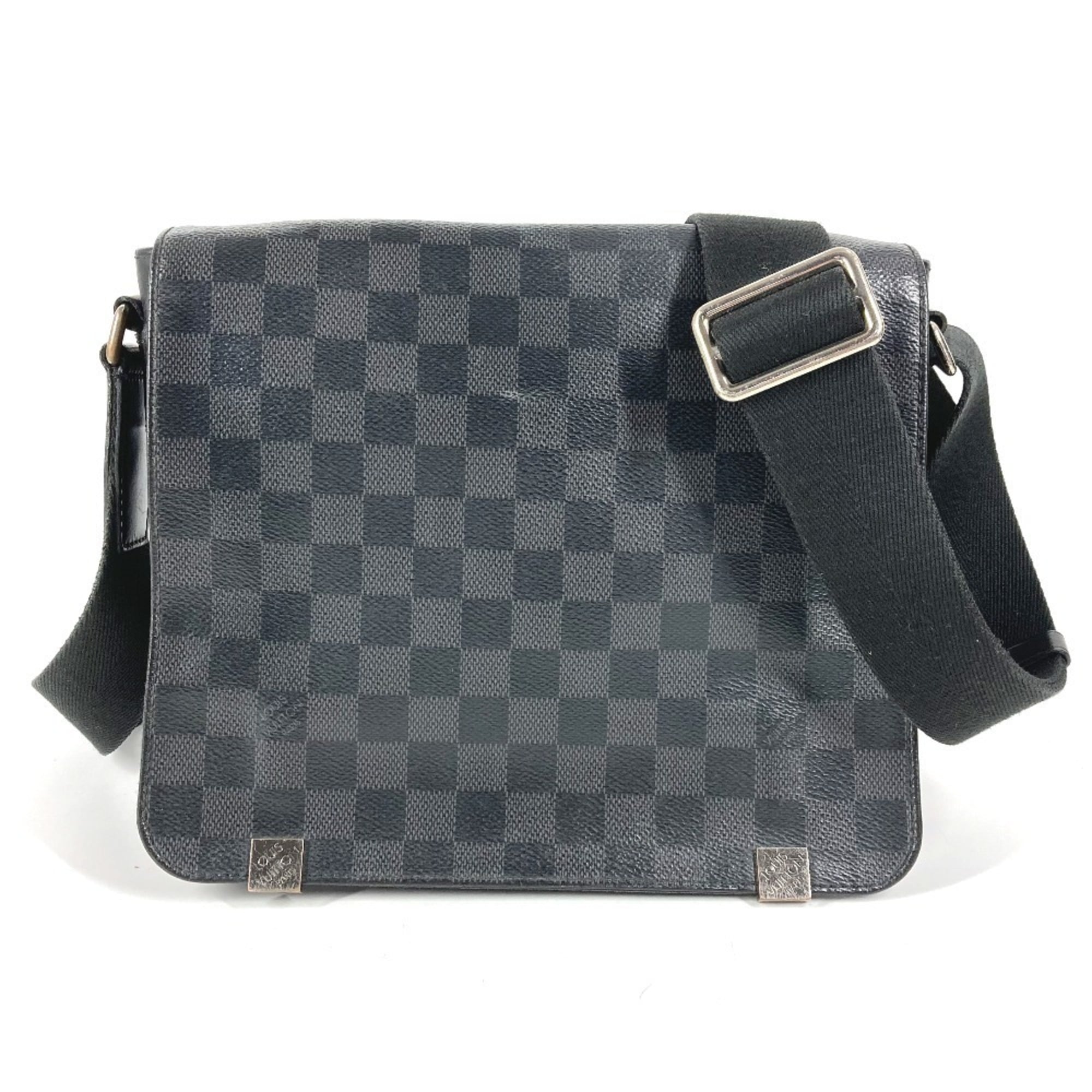 Louis Vuitton Damier Graphite Black Damier Graphite Shoulder Bag