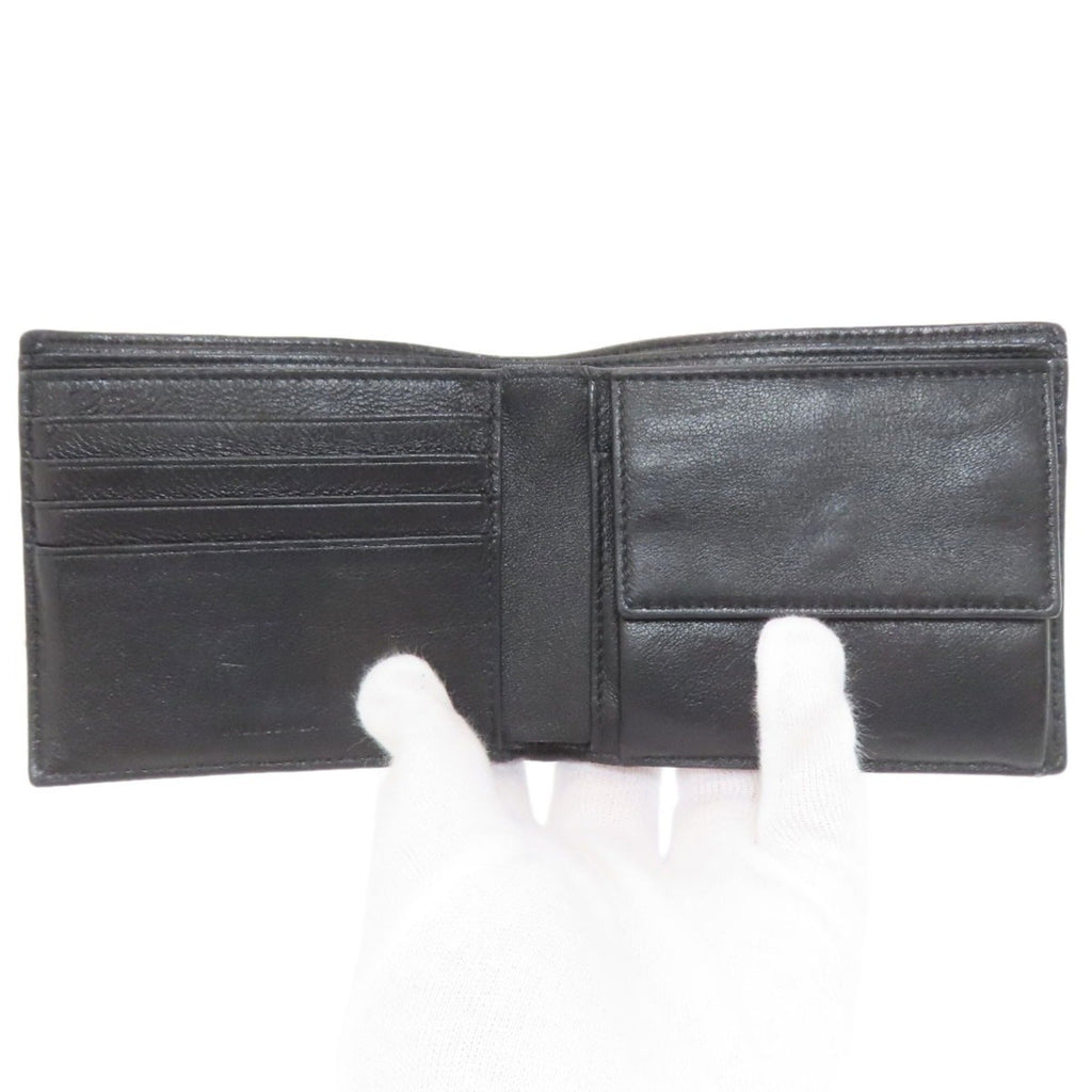 Balenciaga Black Leather Wallet (Bi-Fold)