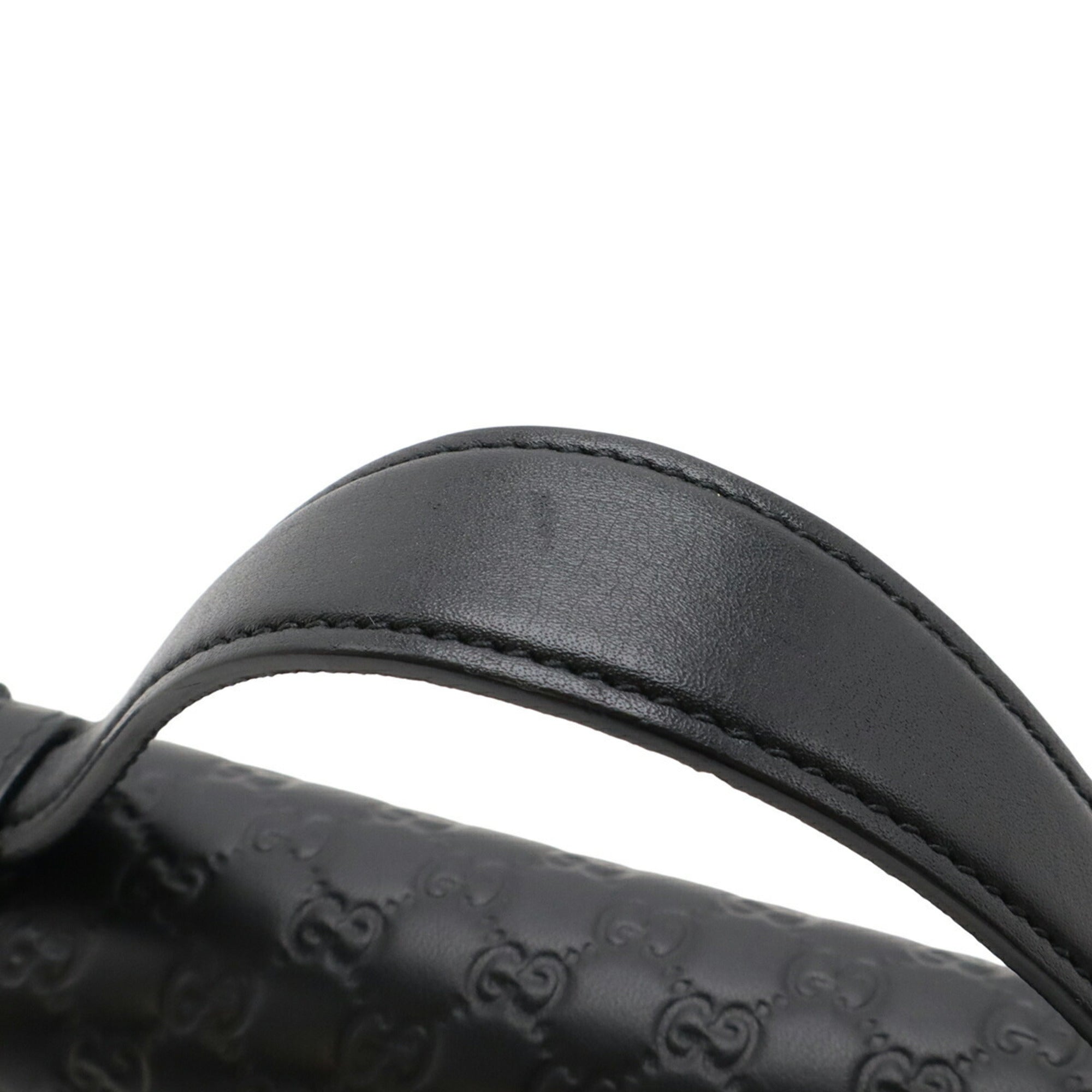 Gucci Black Leather Long Wallet (Bi-Fold) (Pre-Owned)
