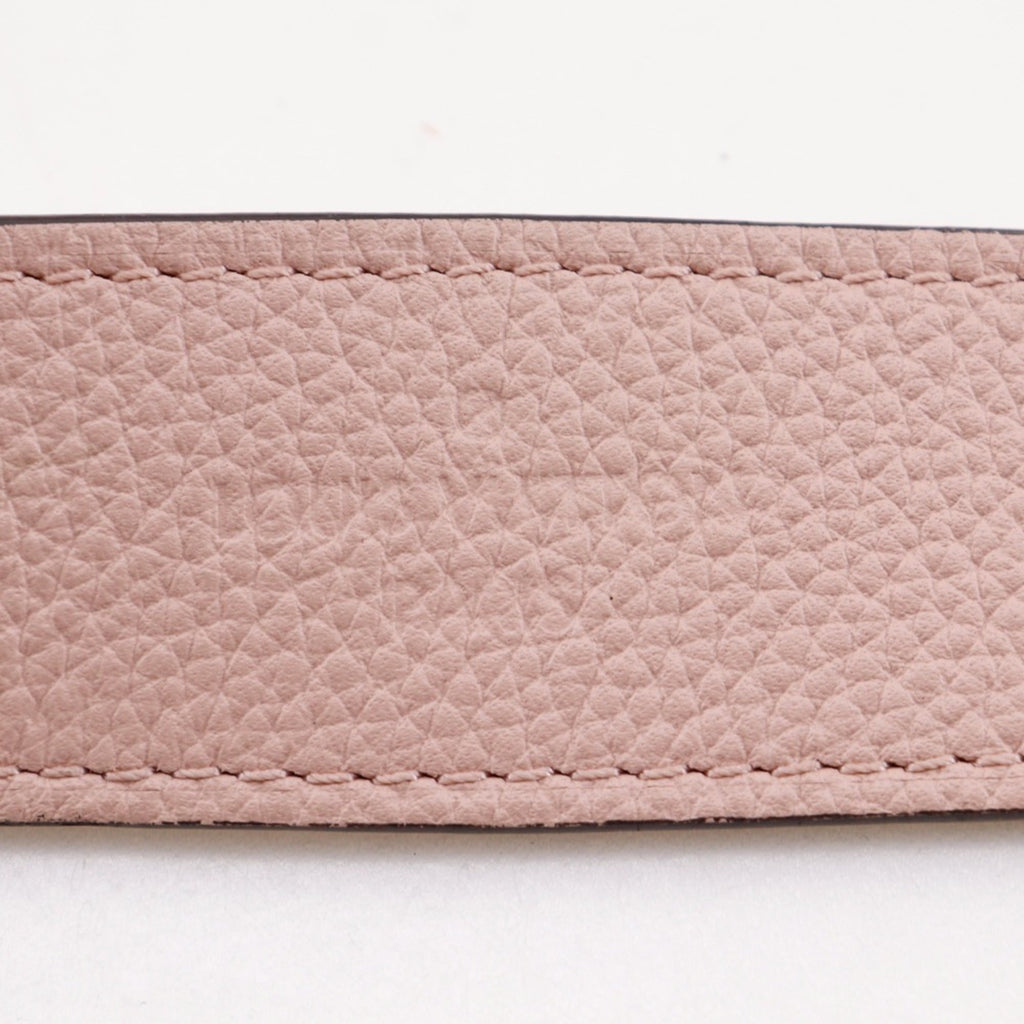 Louis Vuitton Magnolia Pink Mahina Leather Monogram Shoulder Bag