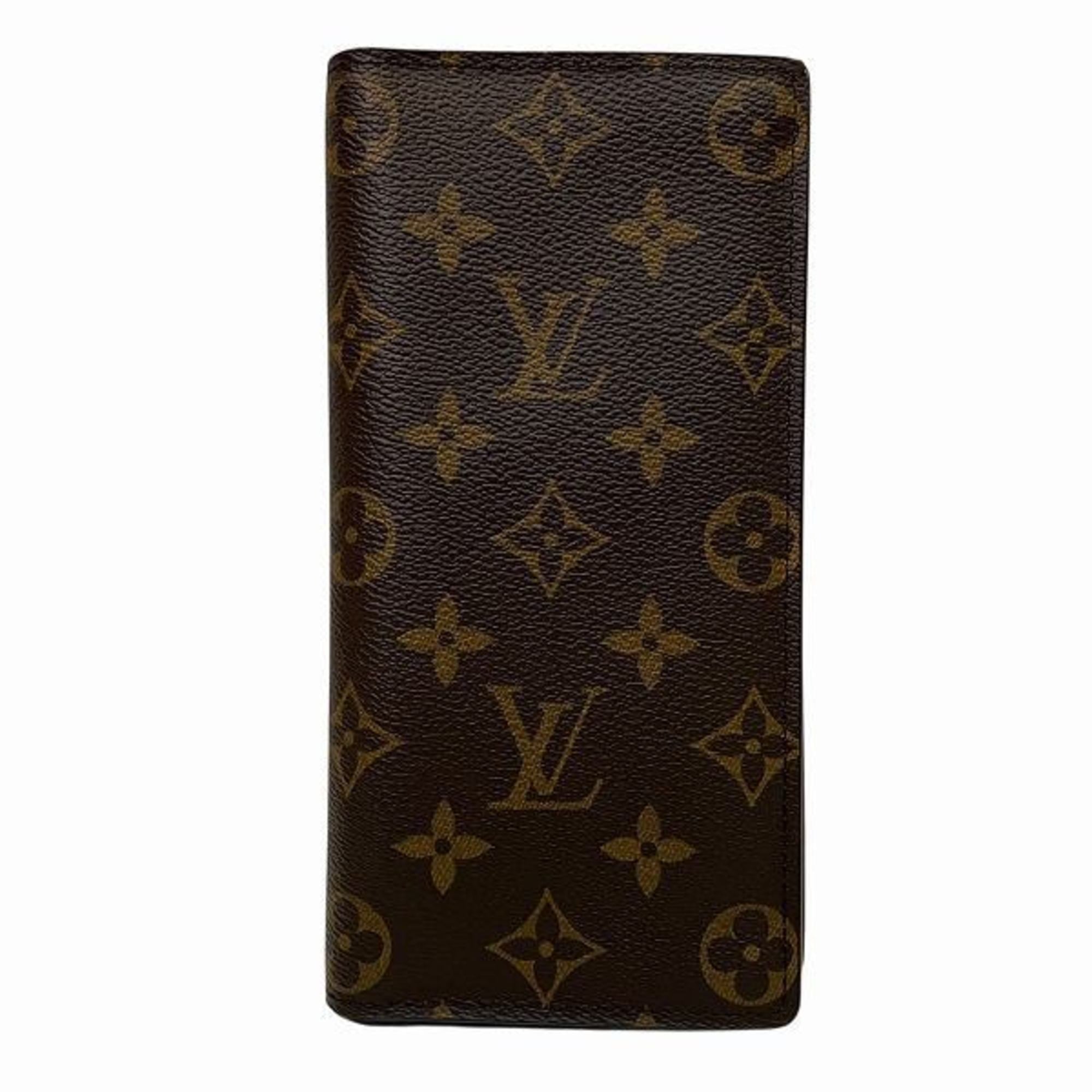 Louis Vuitton Brown Monogram Monogram Long Wallet