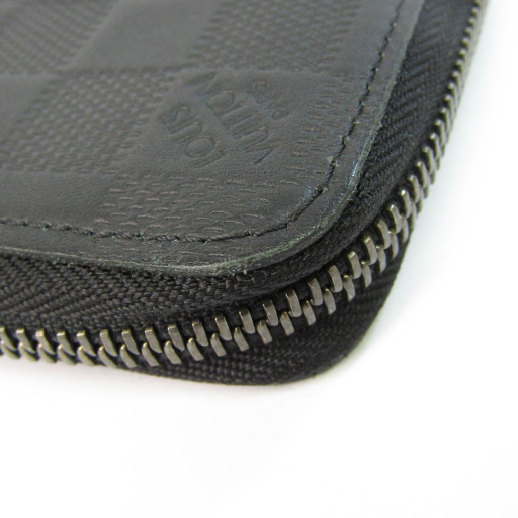 Louis Vuitton Damier Infini Zippy Wallet Vertical N63548 Men's Damier Infini Long Wallet (bi-fold) Onyx