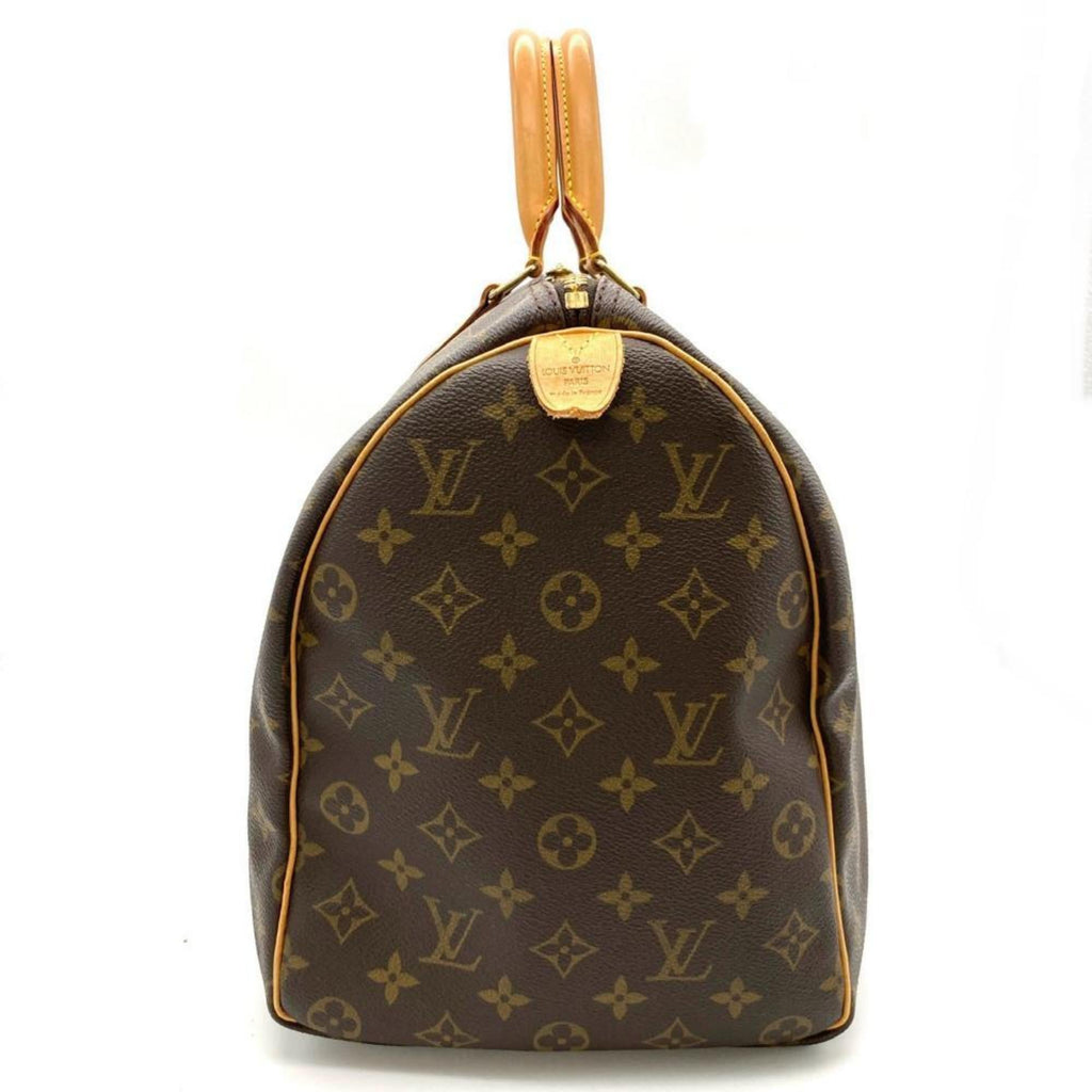Louis Vuitton Brown Monogram Canvas Boston Bag