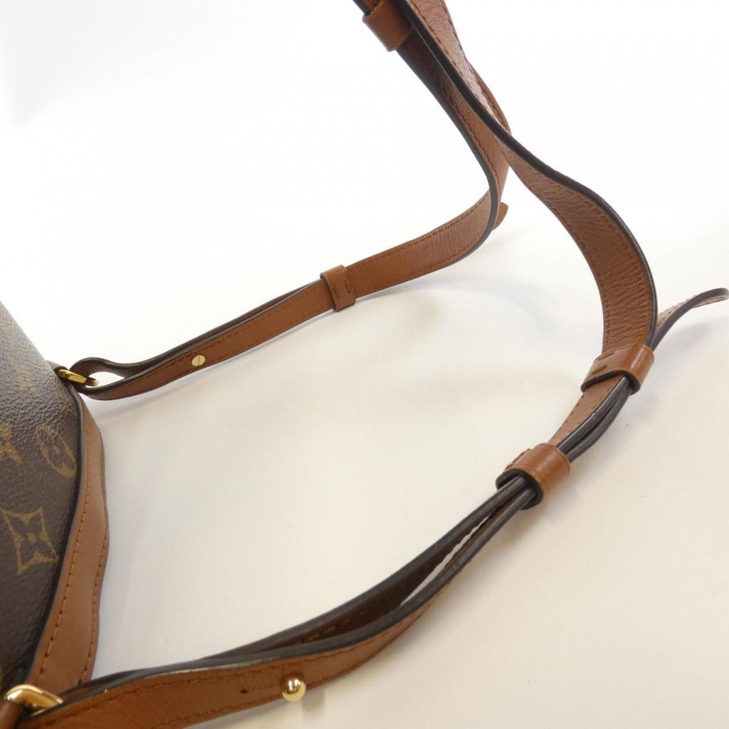 Louis Vuitton Brown Coated Canvas Backpack