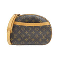 Louis Vuitton Brown Coated Canvas Shoulder Bag