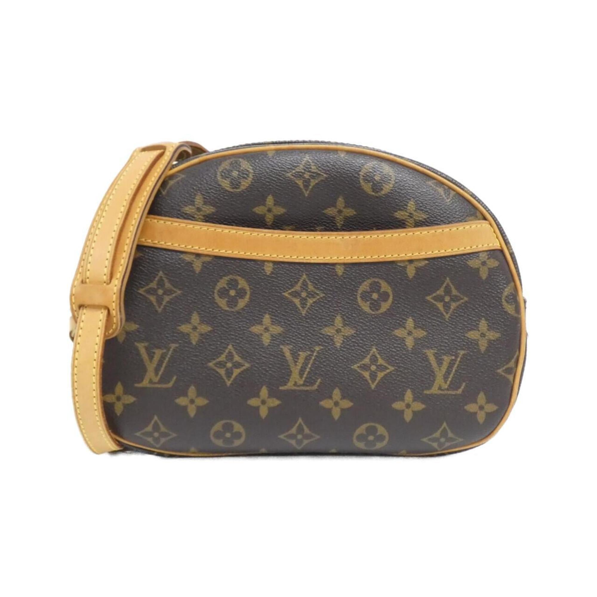 Louis Vuitton Brown Coated Canvas Shoulder Bag