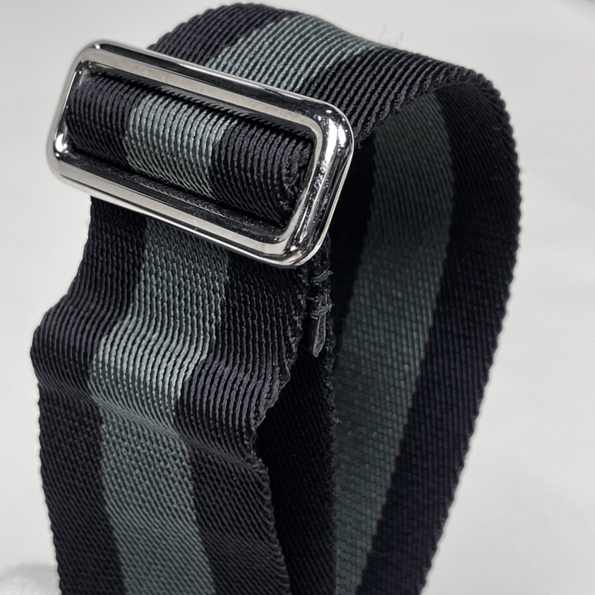 Gucci Black Nylon Leather Shoulder Bag (Pre-Owned)