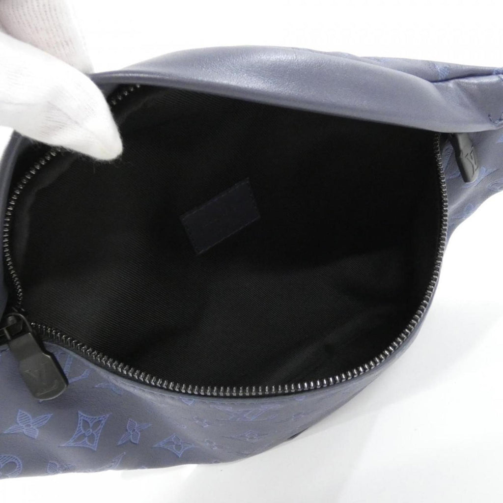 Louis Vuitton Black Navy Monogram Shadow Shoulder Bag