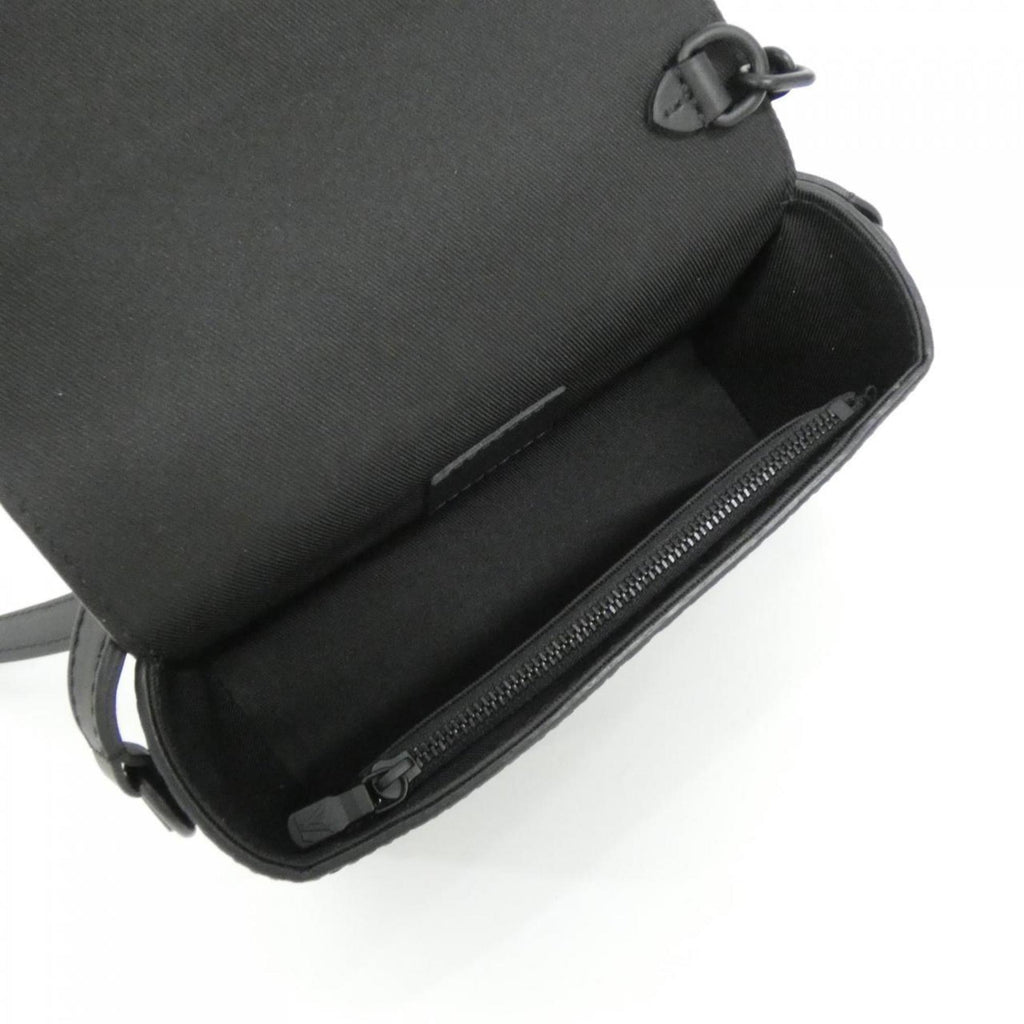 Louis Vuitton Black Leather Shoulder Bag