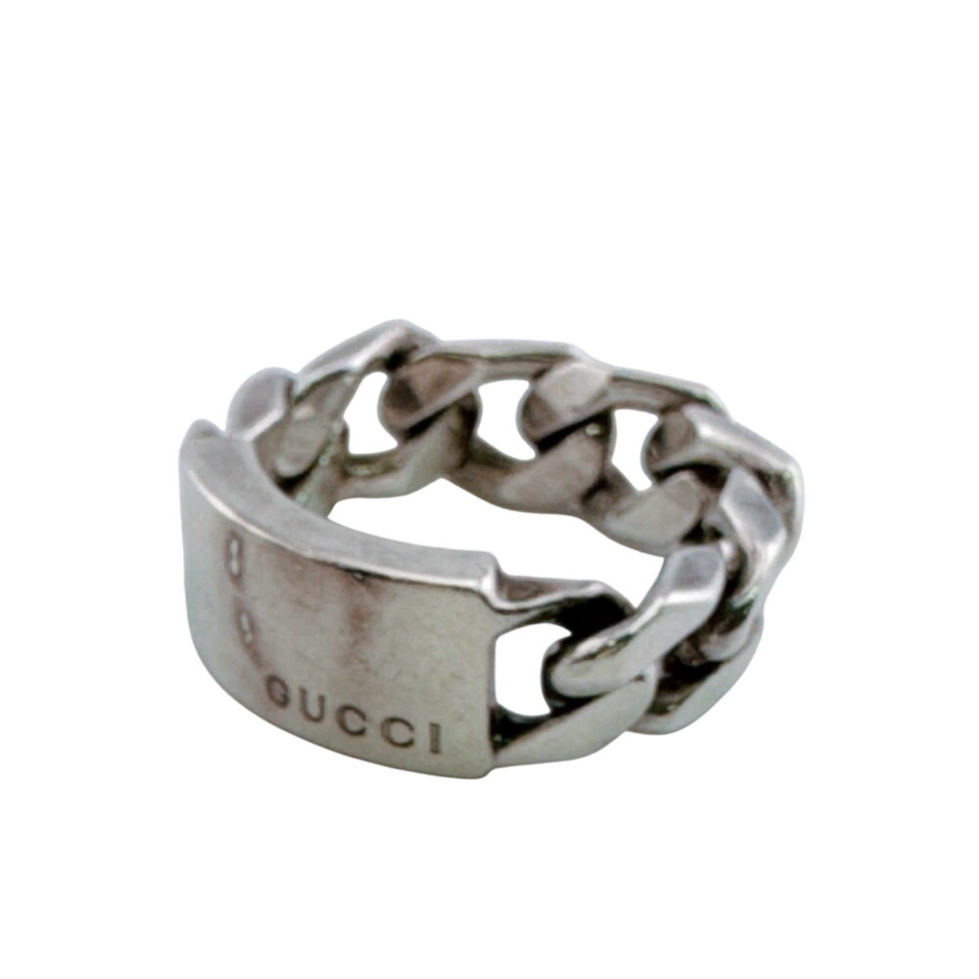 Gucci Silver Silver 925 Band Ring (Pre-Owned)