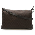 Gucci Brown Nylon Boston Bag Shoulder Bag (Pre-Owned)