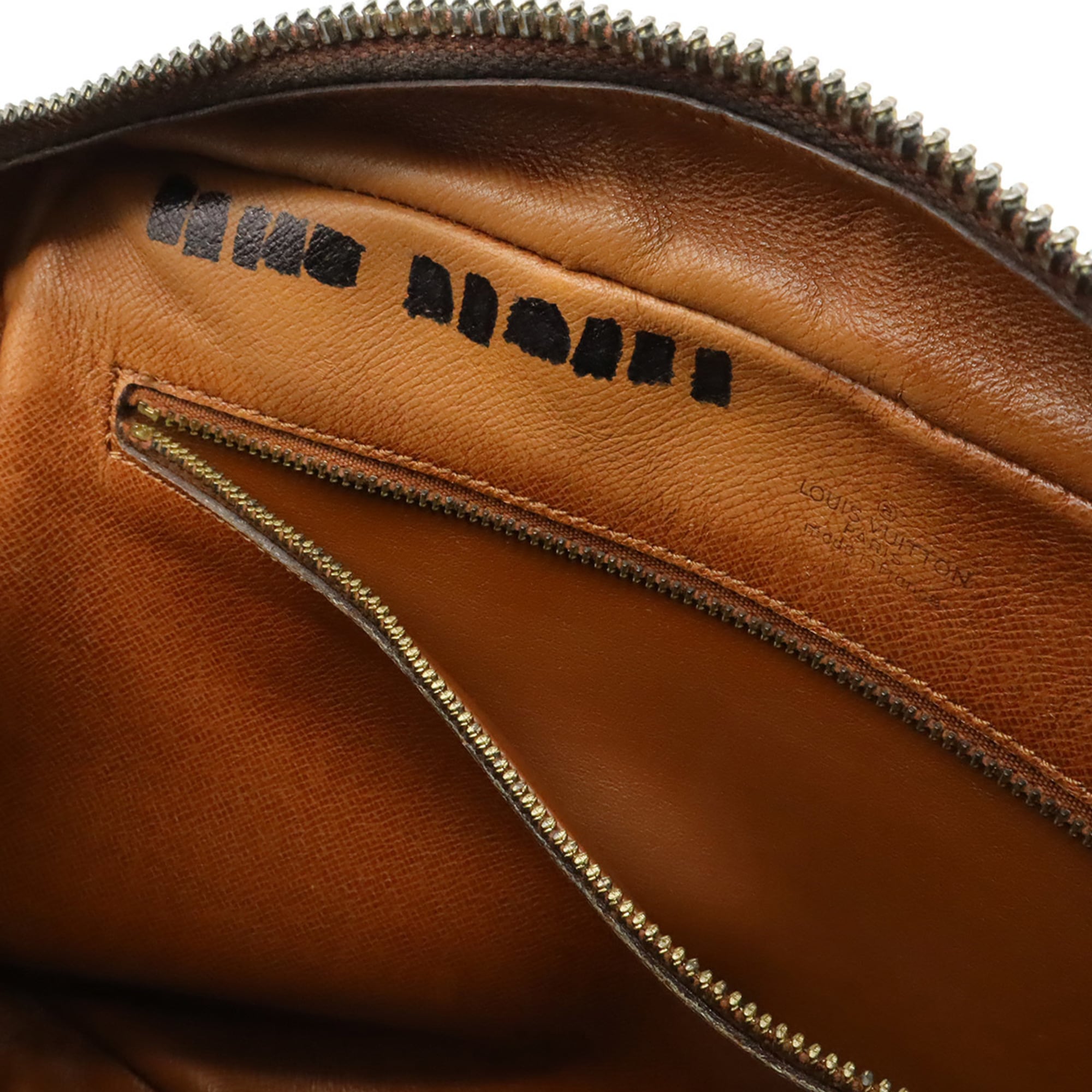 Louis Vuitton Black Brown Monogram Monogram Shoulder Bag